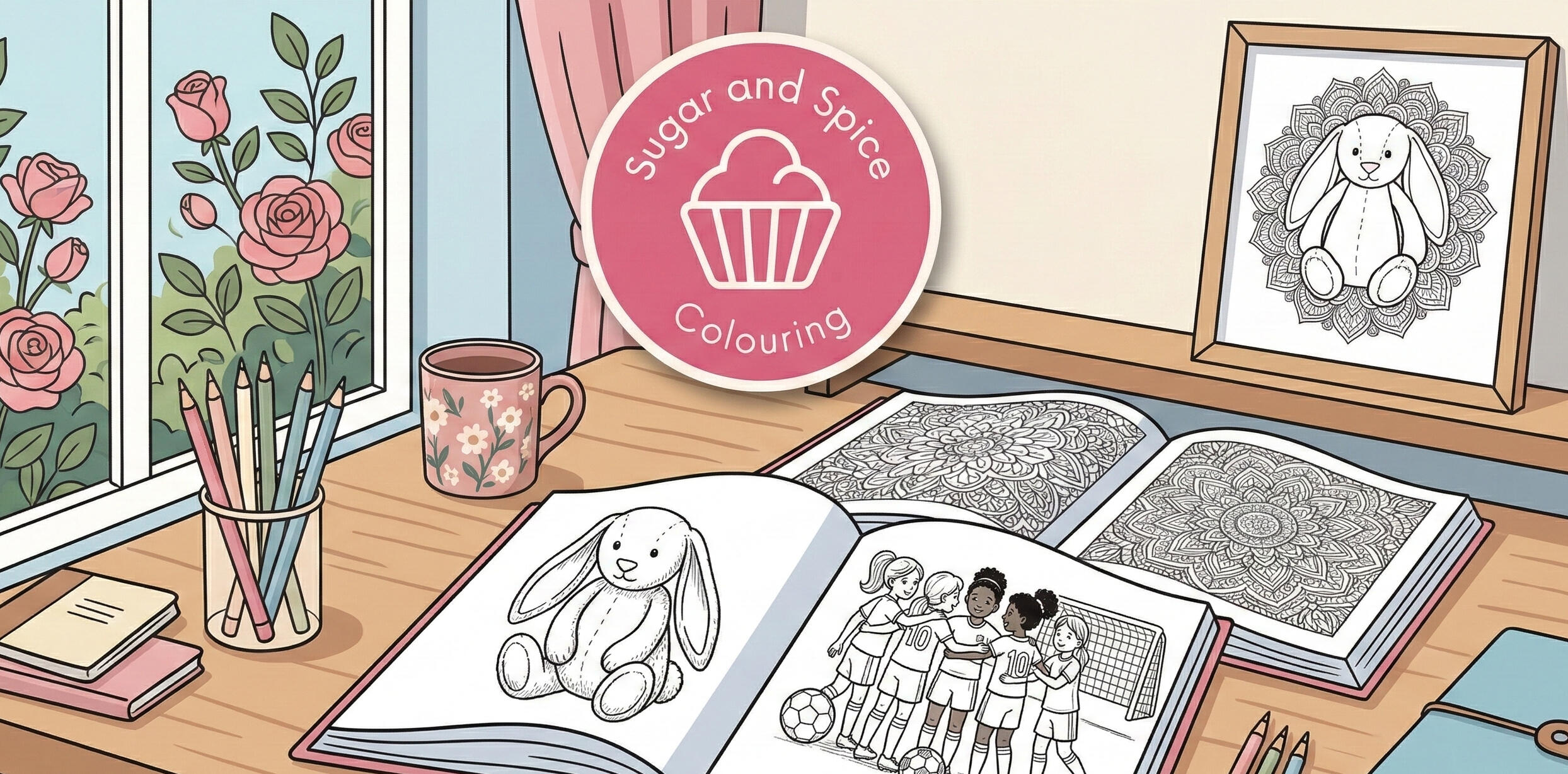 Welcome to Sugar & Spice Colouring Sugar & Spice Colouring